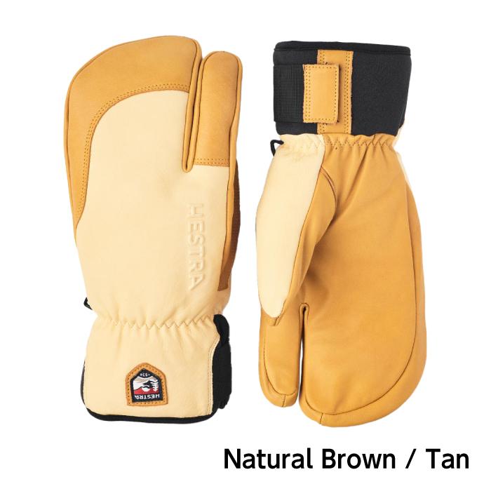 ヘストラ　トポ スリーフィンガー 新品同様　(使用期間:2日間) HESTRA 日本正規品 スノーボード スキー グローブ ヘストラ TOPO