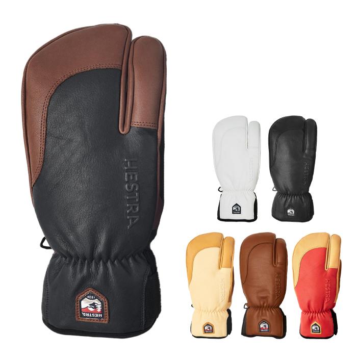 ヘストラ　トポ スリーフィンガー 新品同様　(使用期間:2日間) HESTRA 日本正規品 スノーボード スキー グローブ ヘストラ TOPO