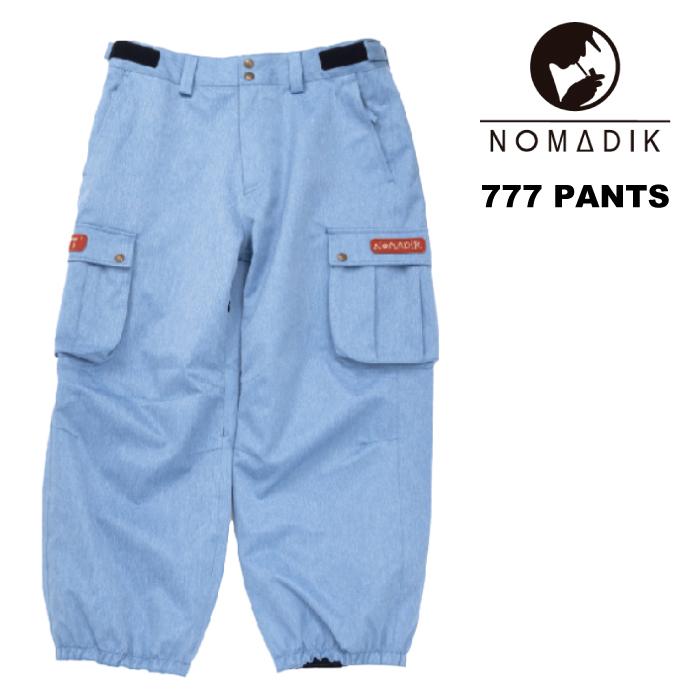 スノーボード NOMADIK 777 G PANTS XL 24-25 NOMADIK ノマディック スノーボード ユニセックス ウェア