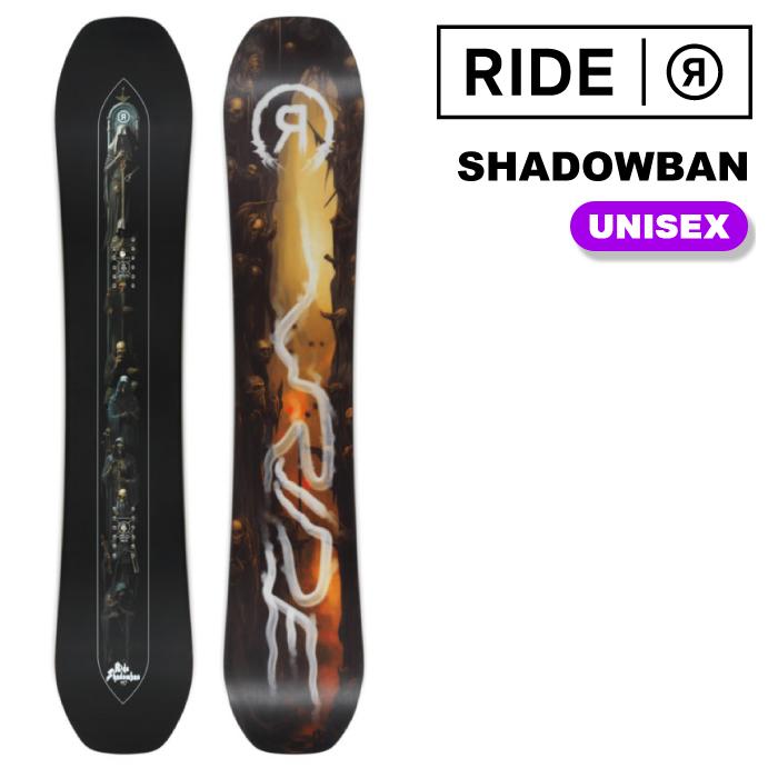 RIDE（ライド） 日本正規品 スノーボード 板 RIDE SHADOWBAN シャドー