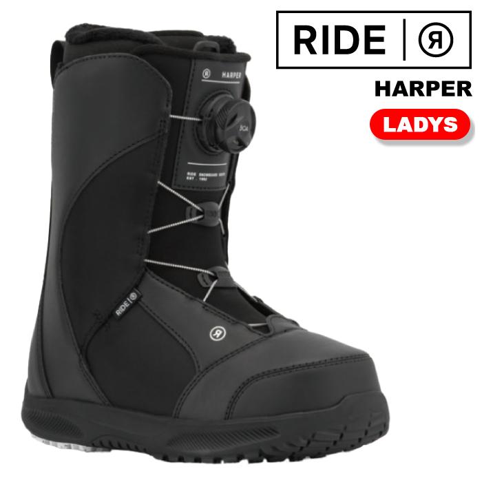 最終値下げ RIDE HARPER 25cm RIDE（ライド） 日本正規品 スノーボード ブーツ RIDE HARPER Black