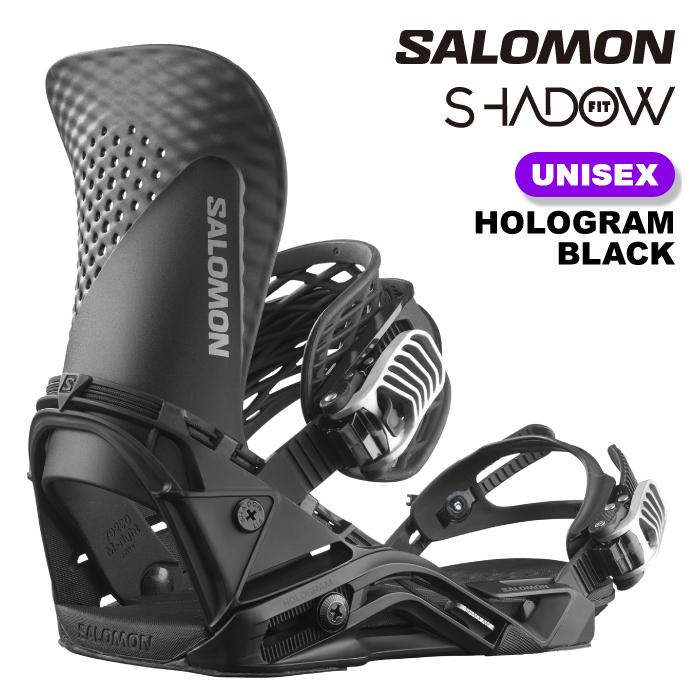 Salomon hologram スノーボード ビンディング ブラック Mサイズ SALOMON（サロモン） 日本正規品 スノーボード ビンディング SALOMON