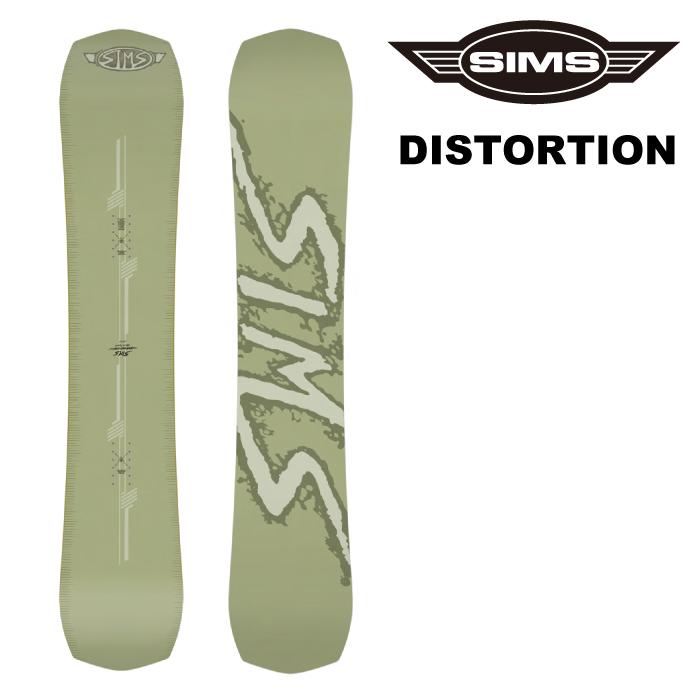SIMS 日本正規品 スノーボード 板 シムス SIMS DISTORTION