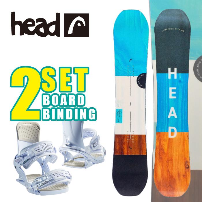 ヘッド スノーボード - ビンディング 2点セット 22-23 HEAD GIRLS  