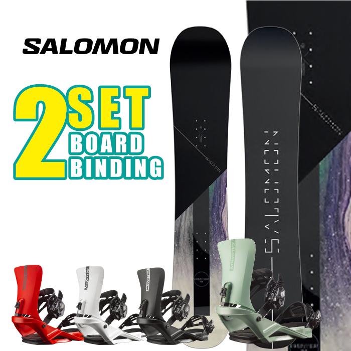 サロモン スノーボード - ビンディング 2点セット 22-23 SALOMON 