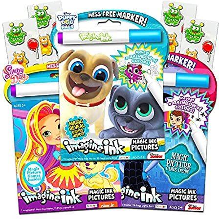 ゲーム おもちゃ 深緑 ふかみどり ディズニー マジック インク 塗り絵 本セット 女の子 幼児 子供用 ディズニージュニアバンピリーナ 子犬 子犬 子犬 パース 晴れた日 インビジ送料無料 Vu9qwwaa44 Www Newtrendcustomtrailer Com