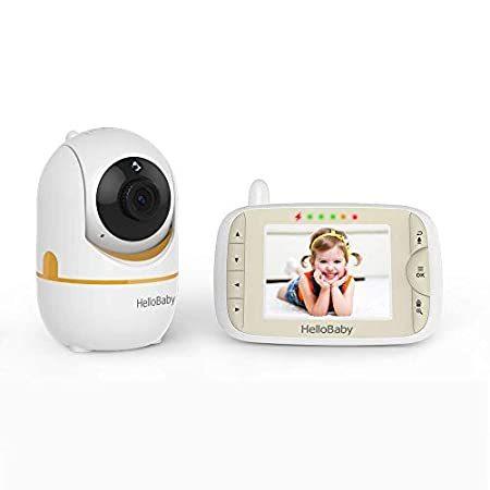 世界有名な Hello Audio, and Camera with Monitor Baby Baby Screen送料無料 LCD 3.2" with Monitor ベビーモニター