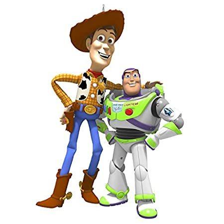 Hallmark 記念品クリスマスオーナメント ディズニー ピクサー トイストーリー バズ ライトイヤー ウッディ 25周年記念送料無料 出群