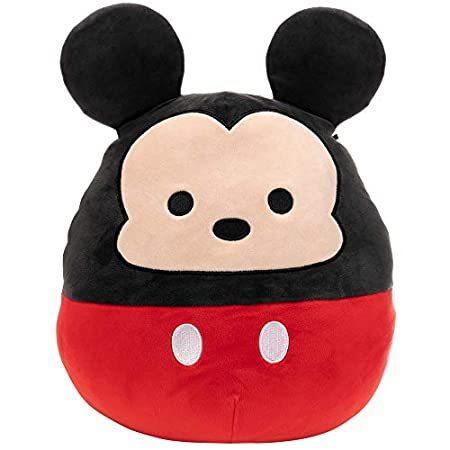 交換無料！ Official Squishmallows Kellytoy S送料無料 Ultrasoft Disney - Mouse Mickey 14" Plush おしゃれ遊び