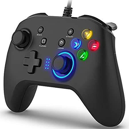 特価 Gamepad Joystick Controller, Gaming Wired with Cont送料無料 Game PC Vibration, Dual おしゃれ遊び