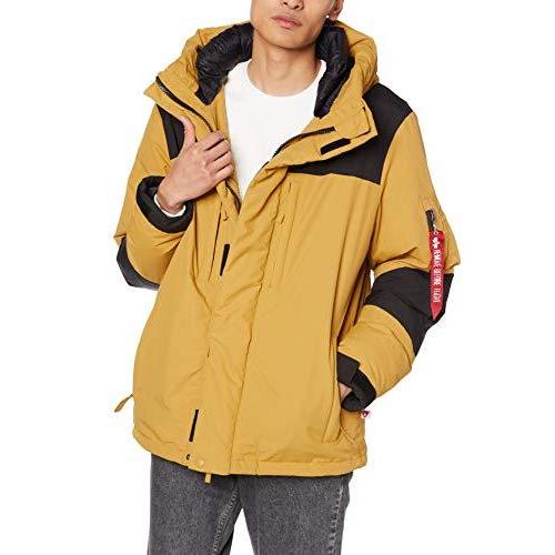 爆売り アルファインダストリーズ コート Avalanche プリマロフト パーカー V Yellow 日本 S 日本サイズs相当 超特価激安 Www Thaihealthcenter Org