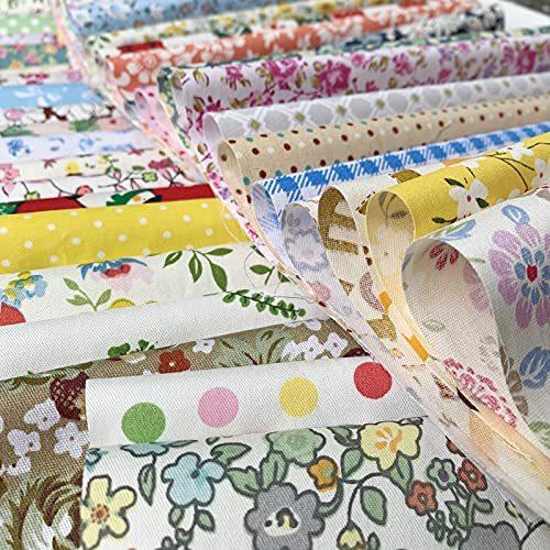 Liuliu 花柄プリント 生地 可愛い はぎれセット Diy 手芸用 布 素材 パッチワーク 給食袋 ポーチなどの作りに 25枚 30cm X 3 S 2223 クローバー369 通販 Yahoo ショッピング