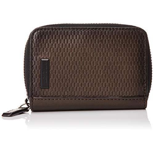 [キャサリンハムネットロンドン] キーケース 高級牛革カウレザー(シャドウ加工) Mesh メッシュ 電子キー対応 カーキ