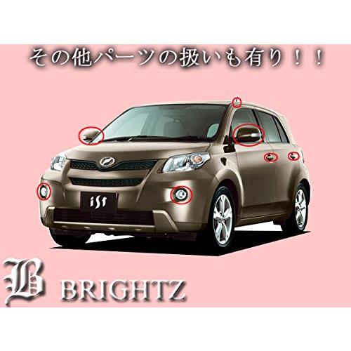 BRIGHTZ イスト 110 115 ブラックメッキドアハンドルカバー ノブ