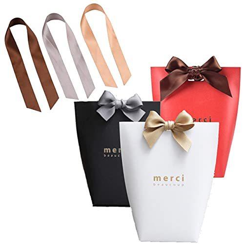 Noa S ギフトバッグ ラッピング袋 おしゃれ 紙袋 小分け プレゼント袋 リボン 10枚セット 白黒 S 2311 クローバー369 通販 Yahoo ショッピング