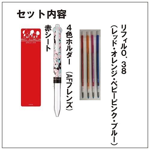 三菱鉛筆 限定 スタイルフィット 4色ホルダー ディズニー リフィル付きセット Ue4h 677ds 38 Afフレンズ S 2216 クローバー369 通販 Yahoo ショッピング