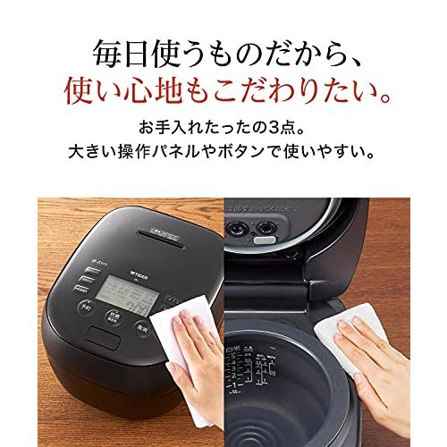 最先端最先端タイガー魔法瓶(TIGER) 炊飯器 5.5合 土鍋圧力IH ご泡火