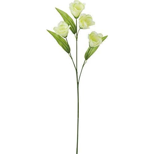 クローバー369ポピー Popy 造花 トルコキキョウ グリーン 全長60cm 花径4 5cm Ff 2670gr デポー