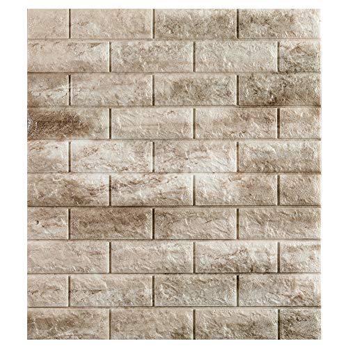 Sunhoo 壁紙シール レンガ 3d立体壁紙 住宅設備 防音 B07jjcr5sm S 2212 Sunhoo シート Diyウォールステッカー レンガ ステッカー タイル 75cm 6 クローバー369 S 2212 ブリックタイルシール パネル