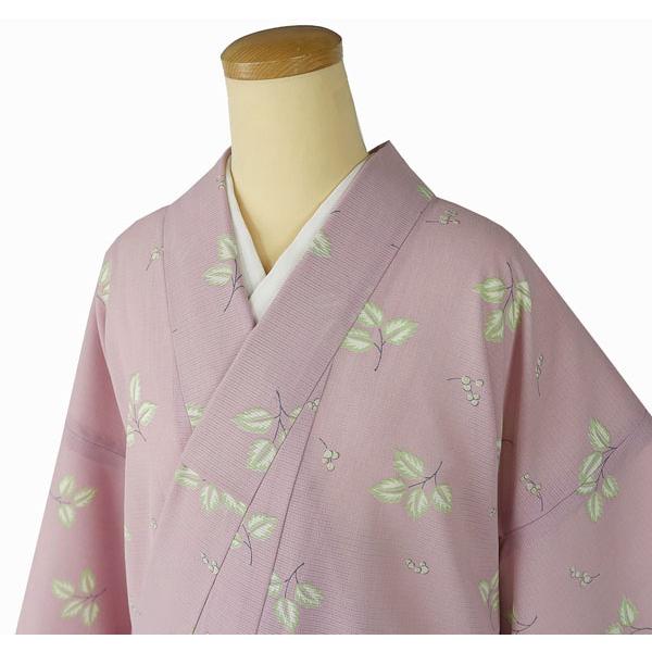 夏物 夏のきもの 山本寛斎 絽小紋 小枝柄 ポリエステル 10708 : 10708  