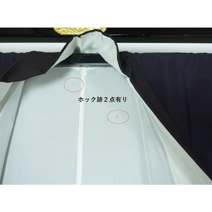 未使用 仕付け糸付 正絹 色無地 165㌢ 色無地 紬地袷のきもの しつけ糸付き未使用 無地 身丈156cm 正絹