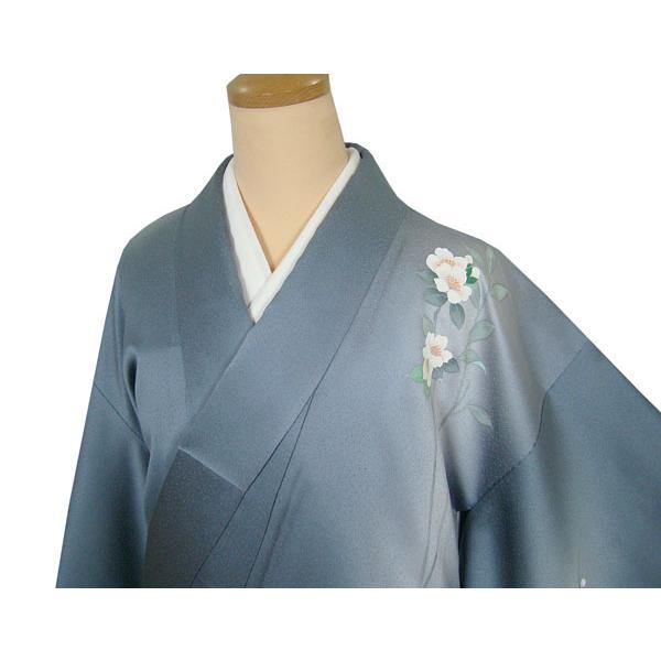★専用★美品 訪問着 山本寛斎 ブルーグレー 刺繍 霞ぼかし 身丈157cm 美品 訪問着 山本寛斎 ブルーグレー 刺繍 霞ぼかし 身丈157cm お洒落