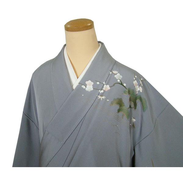 訪問着 庭園に咲き誇る花々 砂金箔雲 正絹 8027 : きものあかね - 通販 