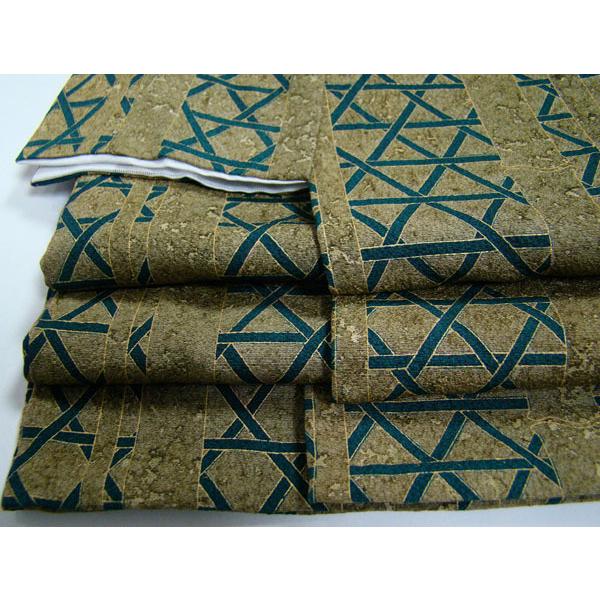 単衣のきもの 濡れ染 竹 垣根柄 小紋 正絹 9118 : きものあかね - 通販  