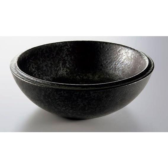 ●CERA/セラ 手洗器【CEV510-BM】(手洗器本体のみ) φ320 黒マット釉 ベルニカ〔EI〕
