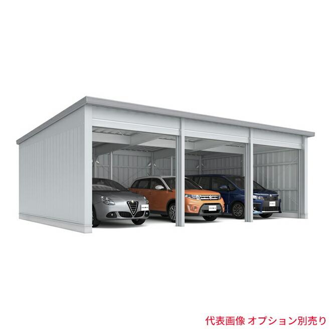 ●u.イナバ物置/稲葉製作所 倉庫【SGN-358MUN-3】SGN イナバ倉庫 多雪地型 布基礎 高基礎仕様 3棟タイプ 注2週