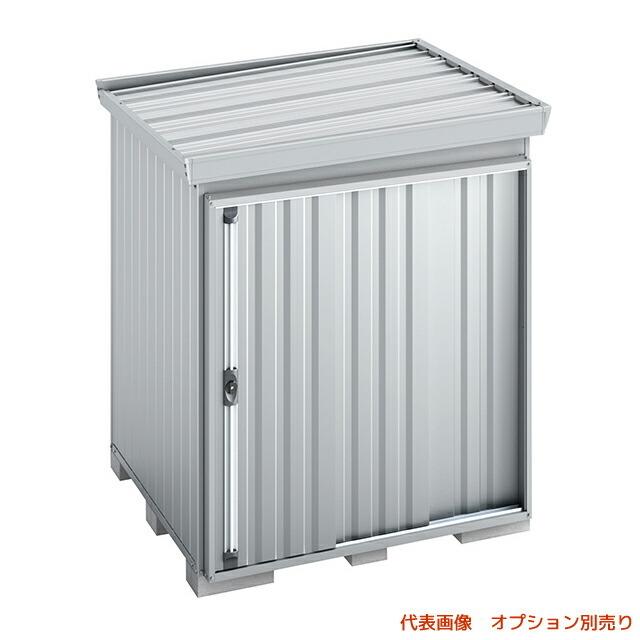 ###u.イナバ物置/稲葉製作所PS プラチナシルバー FK フォルタ 屋根傾斜変更タイプ 豪雪型 屋根傾斜側面流れ 基礎ブロック別途 注2週