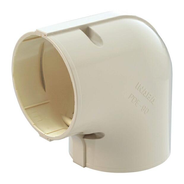 因幡電工 PDE-140 PDB-140 因幡電工(イナバ) 【PDE-140-I(5個入)】コーナー90° PDE 90°曲がり
