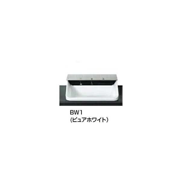 ●INAX/LIXIL【YL-C11A2+LF-21PA】BW1ピュアホワイト 多機能洗面器 ジェットボウル カウンタータイプ 壁排水(Pトラップ) 電気温水器なし A2タイプ 受注約3週の画像