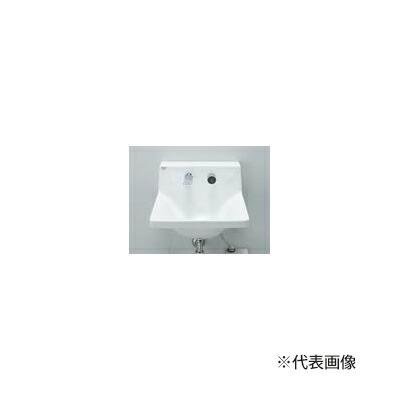 INAX/LIXIL 【YL-A951KM2E】ハイバックガード洗面器 コンパクトタイプ Mサイズ 壁給水 自動水栓(混合水栓) 水石けん供給栓付 排水金具別売 受注約1週〔HC〕
