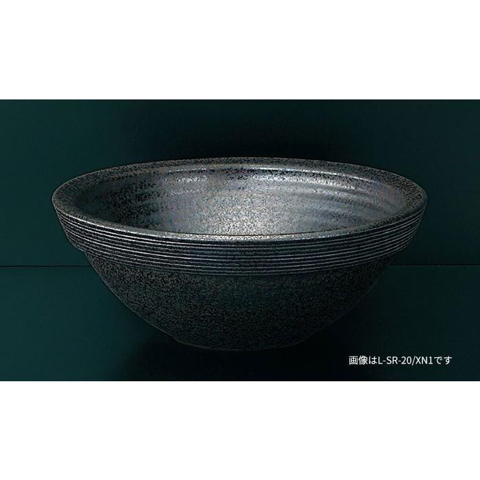 INAX（イナックス） INAX/LIXIL 【L-SR-20/XG2】手洗器 本体のみ 創の美 信楽/壷新 φ350 炎色ビードロ釉〔DA ...