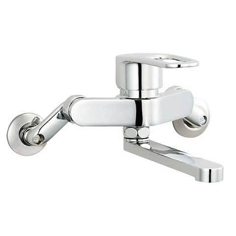 《在庫あり》◆15時迄出荷OK！∠INAX/LIXIL【SF-WM435SY(170)】キッチン用水栓金具 シングルレバー混合水栓 壁付タイプ クロマーレS(エコハンドル)_1
