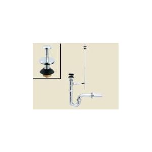 INAX/LIXIL【LF-5PALU】 排水金具(ポップアップ式・呼び径32mm)ポップアップ式壁排水Pトラップ〔IE〕