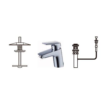 ○Юジャニス/Janis【P69336】スクエアライン 金具セット カウンター用