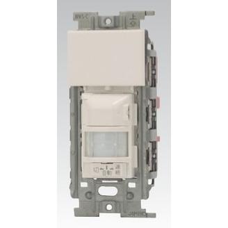 β神保電器 配線器具【NWS03118PW】1連(3路＋感熱センサスイッチ