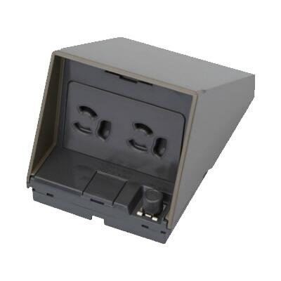 β神保電器 配線器具【JWN-9G9GE-LB】ライトブラウン 防雨形配線器具