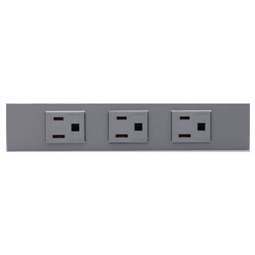 β神保電器 配線器具【KAG-3704 SG】ソリッドグレー NKシリーズ 家具