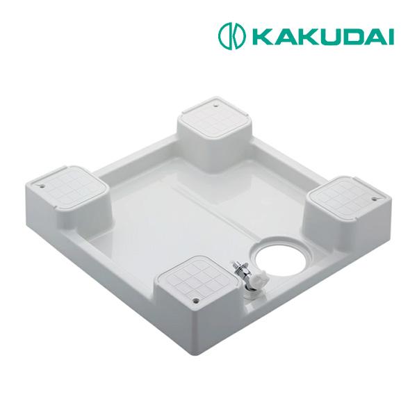 《在庫あり》◆15時迄出荷OK！カクダイ【426-501-W】洗濯機用防水パン(水栓つき) ホワイト の商品画像