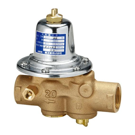 兼工業 【KRMA25】水用減圧弁 アダプター付 KRMA型〔FA〕 : 家電と住設