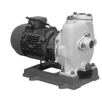 ●川本ポンプ【GSN2-505CE2.2】50Hz ナイロンコーティング自吸タービンポンプ 2極 三相200V 2.2kＷ GSN(2)-C形〔GC〕