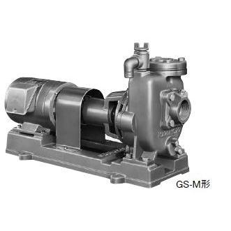 ●川本ポンプ【GS405ME1.5】50Hz 自吸タービンポンプ 2極 三相200V 1.5kＷ GS-M形〔GF〕