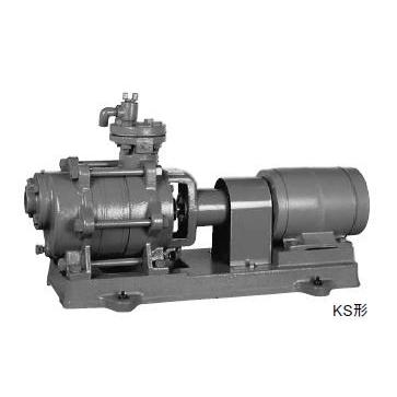 ●川本揚水機【KS505X4ME7.5】50サイクル 自吸タービン揚水機 2極 三相200V 7.5kＷ KS形〔GA〕