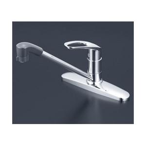 KVK 水栓金具【KM5091TF】シングルレバー式シャワー付混合栓〔HB〕