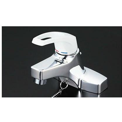 KVK 水栓金具【KM7014ZT2】洗面用シングルレバー式混合栓 寒冷地仕様 ゴム栓付〔HB〕 : 家電と住設のイークローバー - 通販 ...