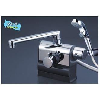 KVK 水栓金具【KF3008RR3S2】デッキ型サーモスタット式シャワー 可変