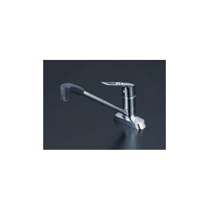 KVK 水栓金具【KM5081TFEC】シングルレバー式シャワー付混合栓
